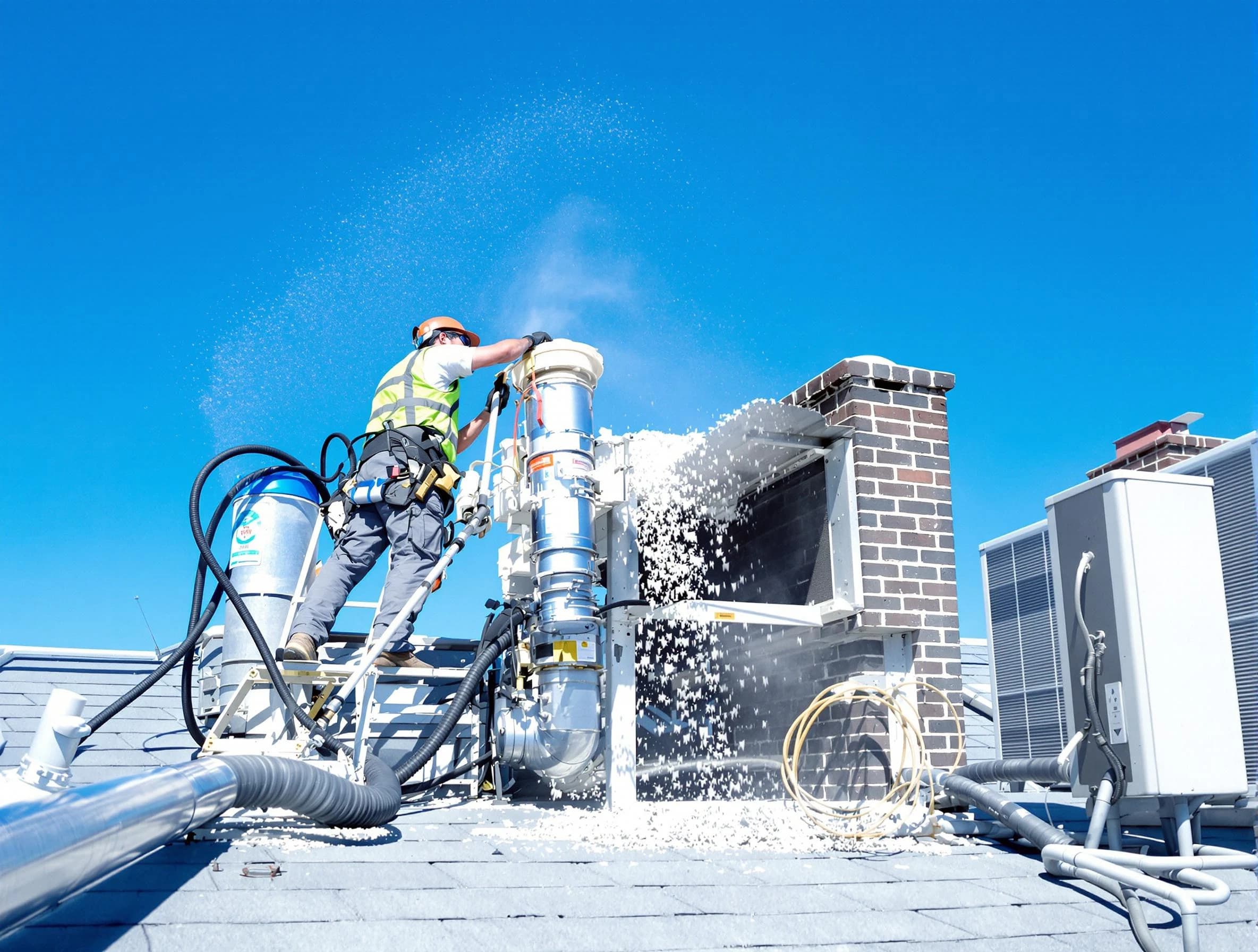 Expert roof dryer vent cleaning by South Fayette Dryer Vent Cleaning in South Fayette