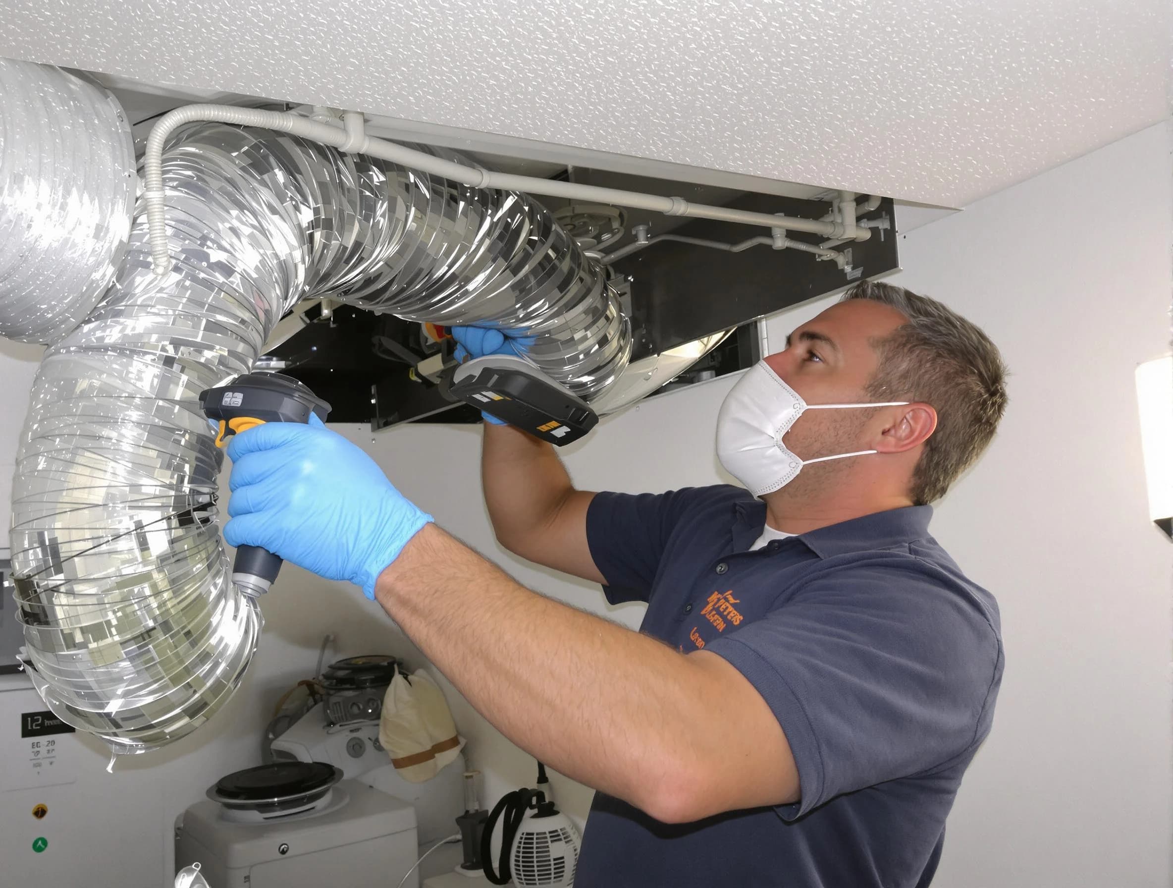 South Fayette Dryer Vent Cleaning professional performing thorough residential dryer vent cleaning in South Fayette