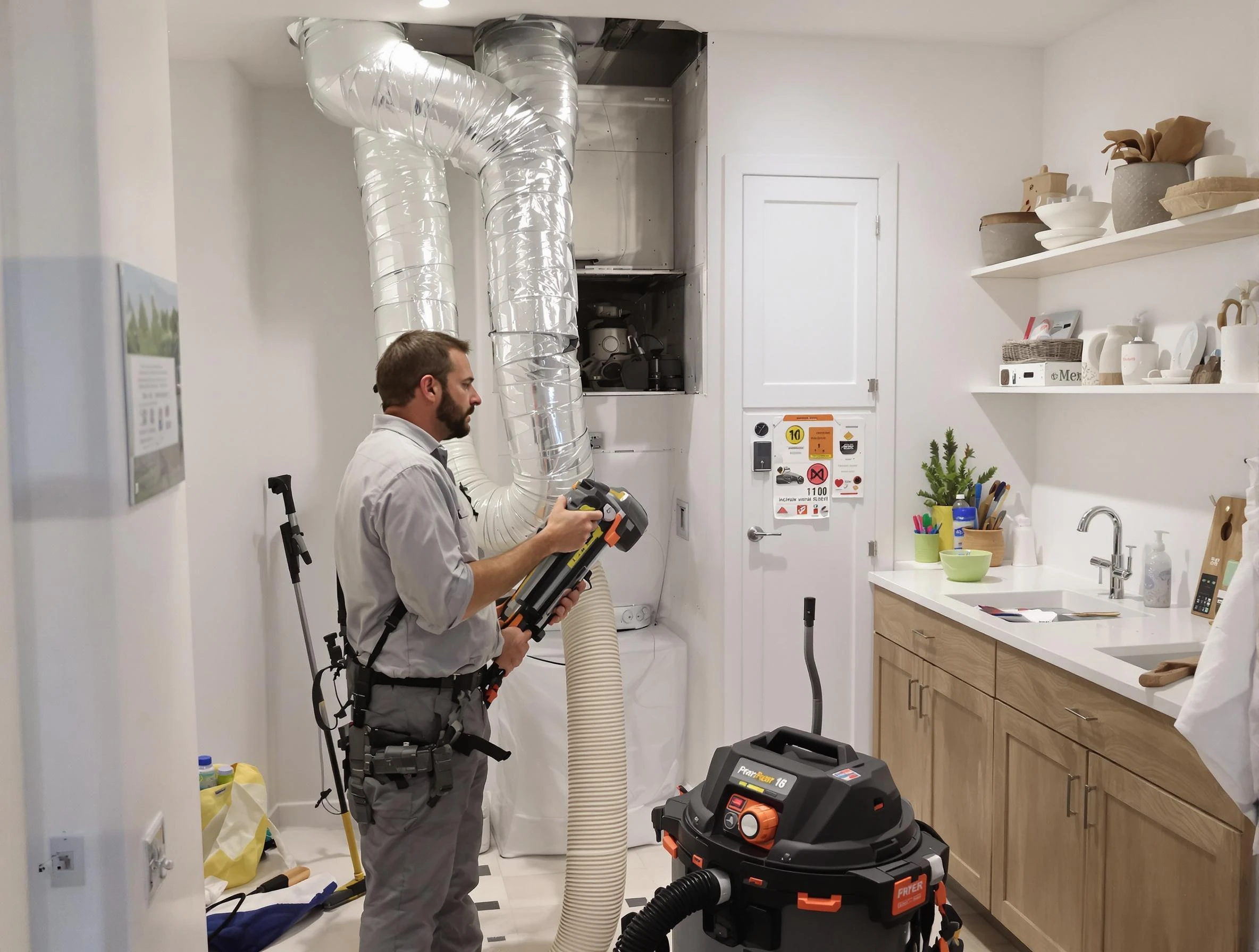 Clogged Dryer Vent Cleaning in South Fayette